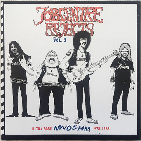 VA - Jobcentre Rejects Vol 3 - Ultra Rare NWOBHM 1978-1983 - LP - On The Dole Records - OTD007