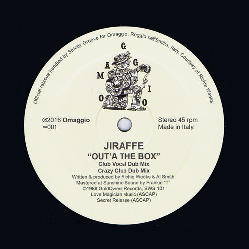 Jiraffe - Out'a The Box - 12" - Omaggio - ∞001