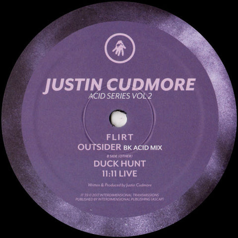 Justin Cudmore – Acid Series Vol 2 - 12" - Interdimensional Transmissions – IT 39