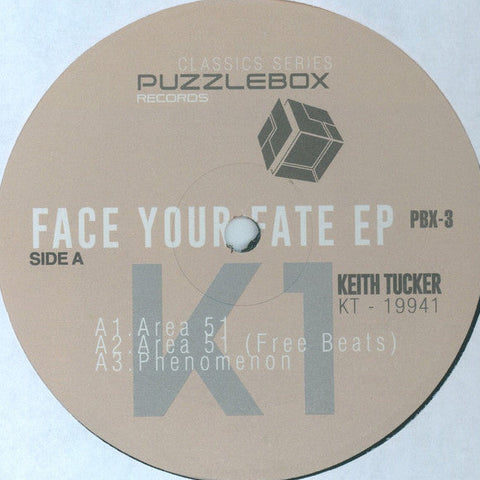 K1 – Face Your Fate EP - 12" - Puzzlebox Records – PBX-3