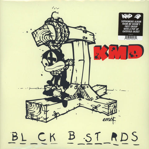 KMD - Bl_ck B_st_rds - 2xLP - Metal Face Records - MF 2001-LP