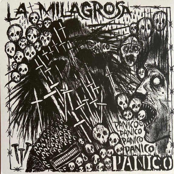 La Milagrosa ‎– Pánico - 12" - Iron Lung Records ‎– LUNGS-185