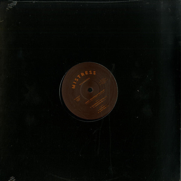 Lapien - Something To Tell You EP - 12" - Mistress Recordings - HU-MR08-SH