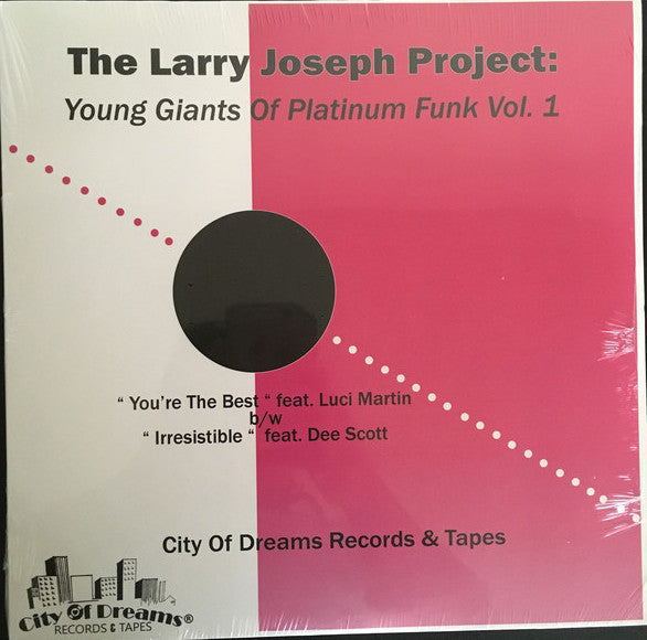 The Larry Joseph Project - Young Giants of Platinum Funk Vol. 1 - 12" - City of Dreams Records & Tapes - C.O.D. 007