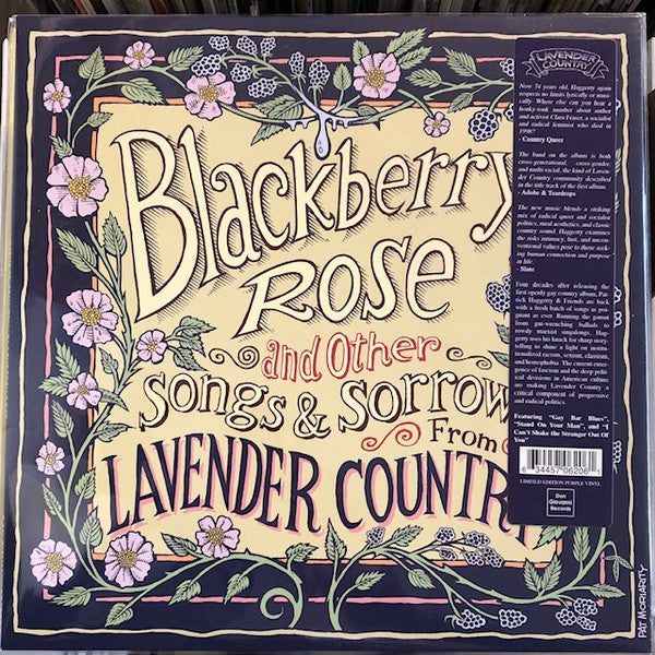 Lavender Country ‎– Blackberry Rose And Other Songs & Sorrows From Lavender Country - LP - Don Giovanni Records ‎– DG-250