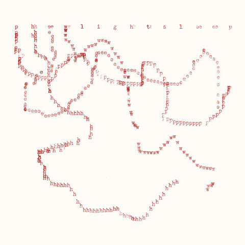 Phew - Light Sleep - LP - Mesh-Key - MKY020