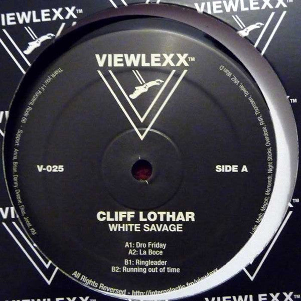Cliff Lothar - White Savage - 12" - Viewlexx - V-025