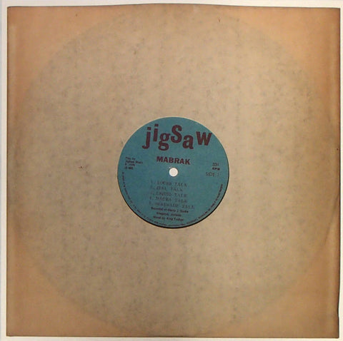 Mabrak - Drum Talk - LP - Jigsaw / Dug Out - DO-JS005