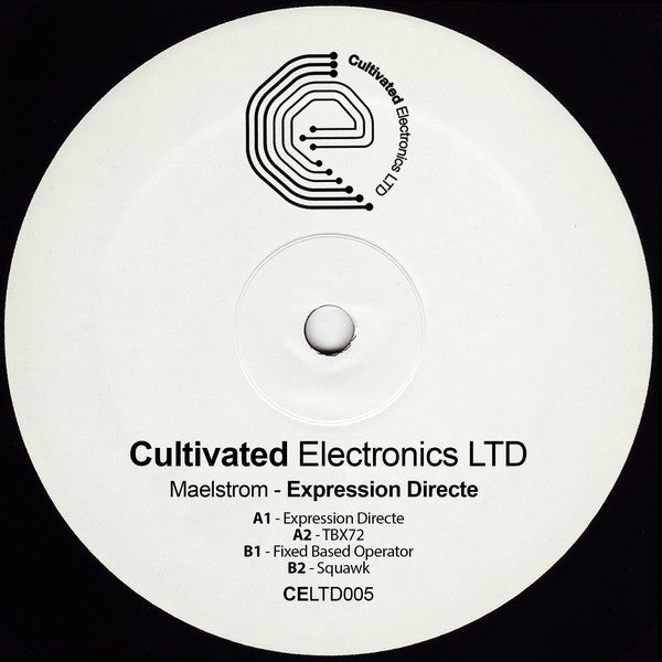 Maelstrom - Expression Directe - 12" - Cultivated Electronics LTD ‎- CELTD005