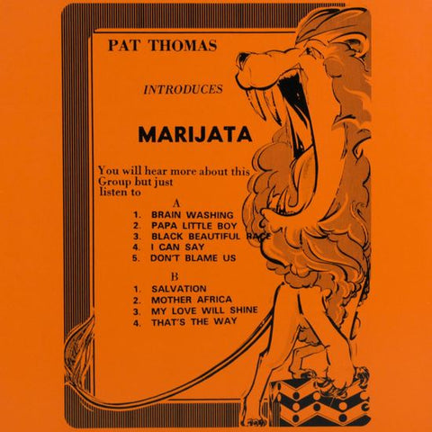 Pat Thomas introduces Marijata - LP - Mr Bongo - MRBLP158
