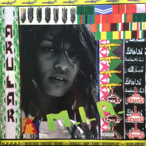 M.I.A. - Arular - 2xLP - XL Recordings ‎- XLLP 186 US