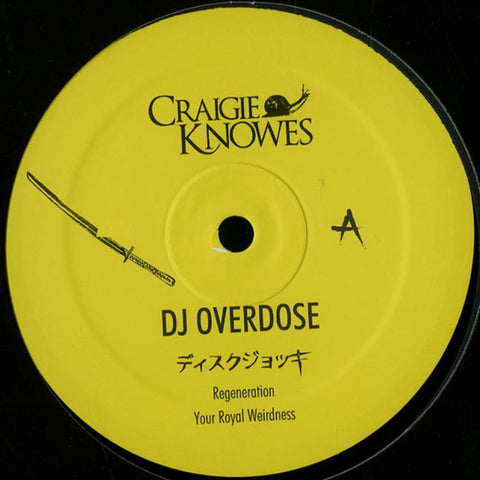 DJ Overdose - Mindstorms EP - 12" - Craigie Knowes - CKNOWEP4