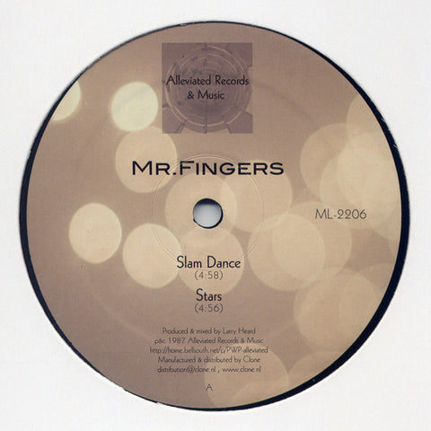 Mr. Fingers - Slam Dance - 12" - Alleviated Records - ML-2206