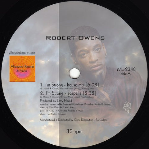 Robert Owens / Mr. Fingers - I'm Strong - 12" - Alleviated Records - ML2348
