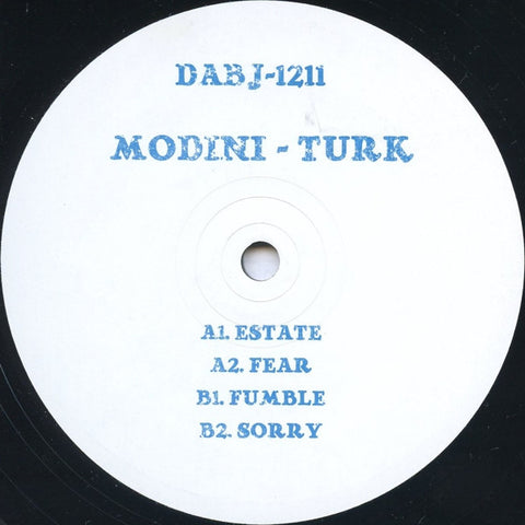 Modini – Turk Modini - 12" - Dixon Avenue Basement Jams – DABJ~1211