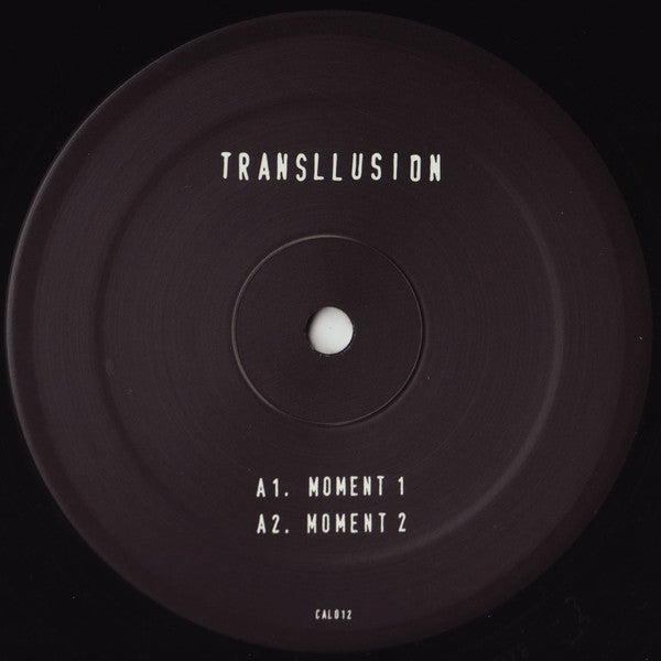 Transllusion - A Moment of Insanity - 12" - Clone - CAL012