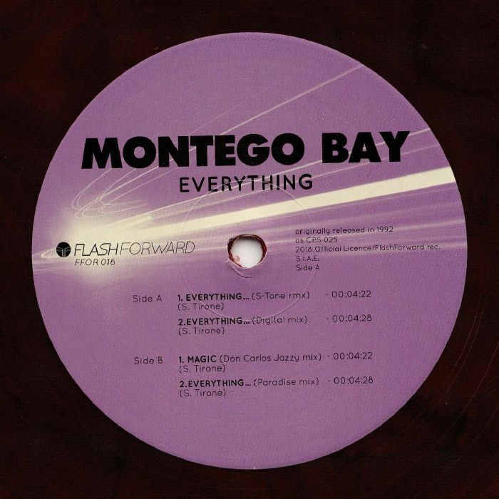 Montego Bay - Everything... - 12" - Flash Forward - FFOR016