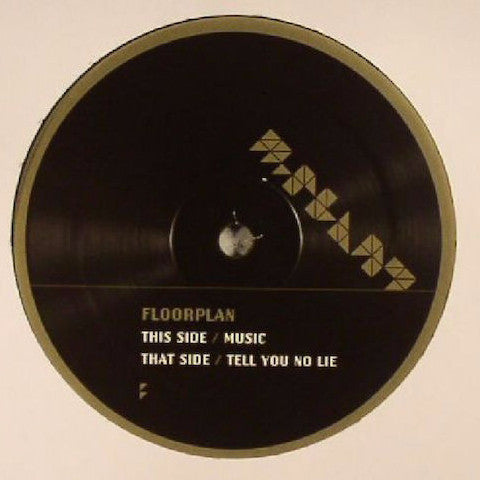 Floorplan - Music / Tell You No Lie - 12" - M-Plant - M.PM27