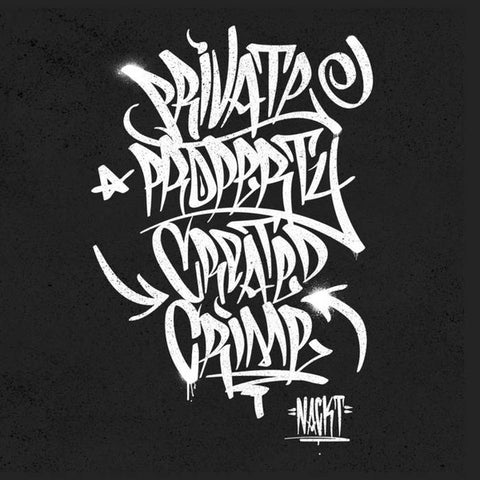 Nackt - Private Property Created Crime - 12" - Left Hand Path - LHP-003