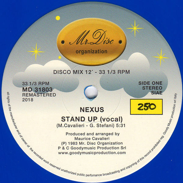 Nexus - Stand Up - 12" - Mr. Disc Organization - MD 31803