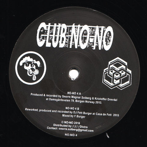 Club No-No - 12" - Club No-No - No-No 4