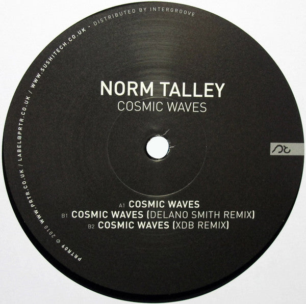 Norm Talley - Cosmic Waves - 12" - Pariter ‎- PRTR09