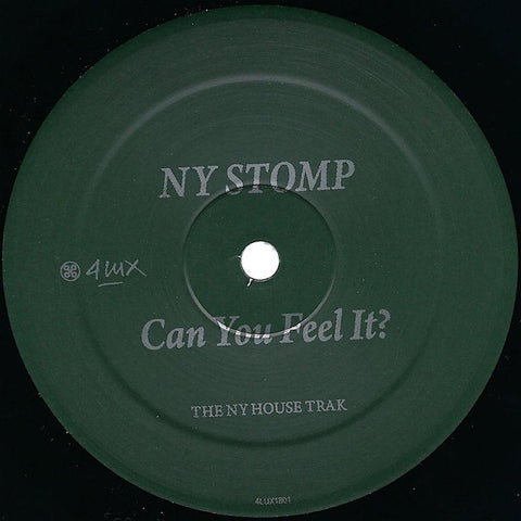 NY Stomp - Can You Feel It? - 12" - 4LUX1801