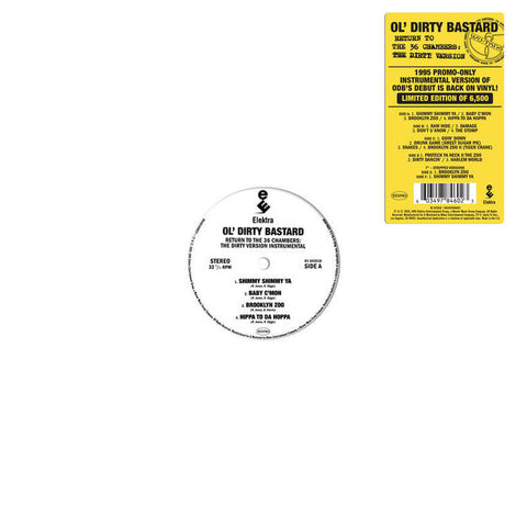 Ol' Dirty Bastard - Return To The 36 Chambers: The Dirty Version Instrumental - 2xLP + 7" - Rhino Records - R1 643518