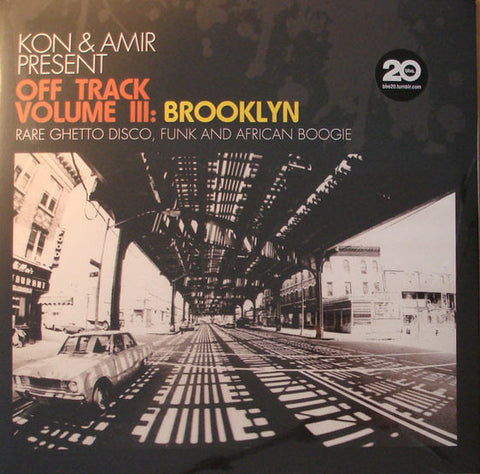 Kon & Amir - Off Track Volume III: Brooklyn - 2xLP - BBE - BBE130CLP