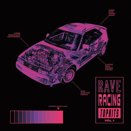 VA - Rave Racing Top Hits Vol. 1 - 12" - Oiwa - OIWA001