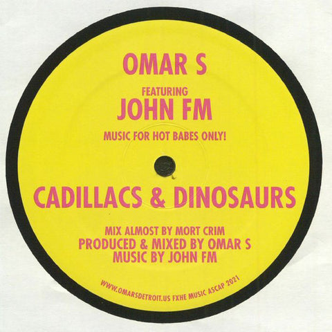 Omar S ft. John FM - Music For Hot Babes Only! - 12" - FXHE Records - FXHE PIMP
