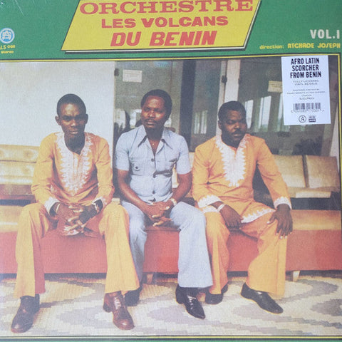 Orchestre Les Volcans Du Benin ‎- Vol. 1 - LP - Acid Jazz ‎- AJXLP623
