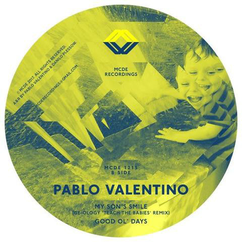 Pablo Valentino - My Son's Smile EP - 12" - MCDE 1215