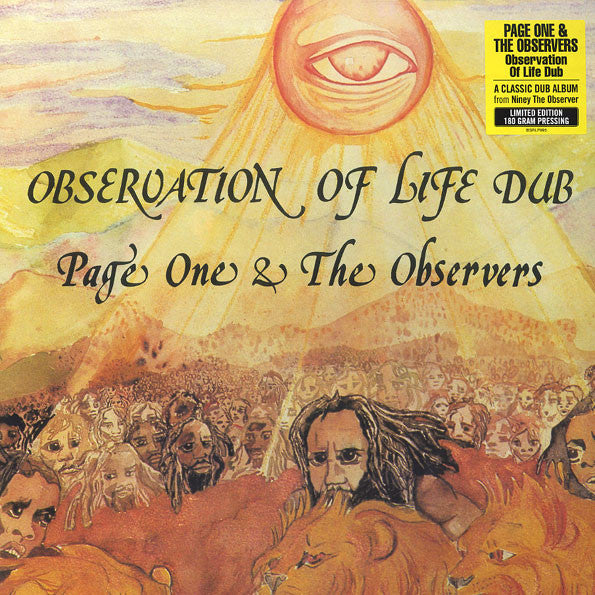 Page One & The Observers - Observation of Life Dub - Burning Sounds - BSRL995