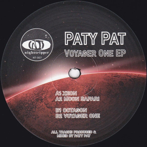 Paty Pat ‎- Voyager One EP - 12" - Nighttripper Records ‎- NT-007