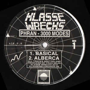 Phran - 3000 Modes EP - 12" - Klasse Wrecks - WRECKS006