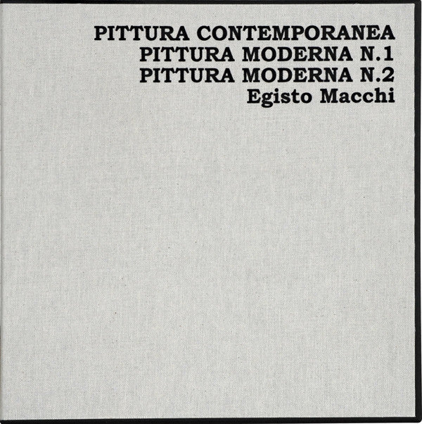 Egisto Macchi - Pittura Contemporanea / Pittura Moderna N.1 & 2 - 3xLP box - Cinedelic Records - CNAY 106/7/8