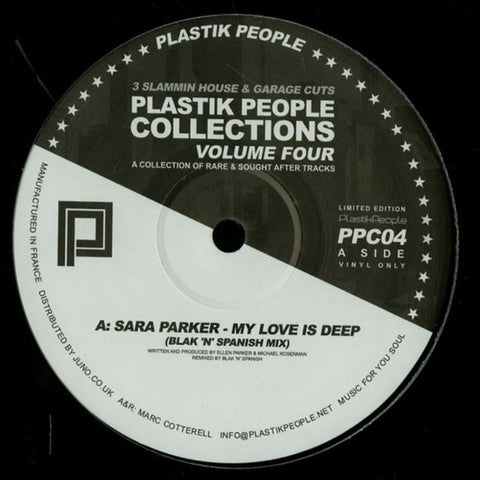 Various – Plastik People Collections Volume Four - 12" - Plastik People Collections – PPC04