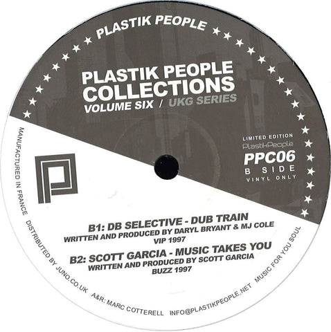 VA - Plastik People Collections Vol Six (UKG Series) - 12" - Plastik People - PPC06