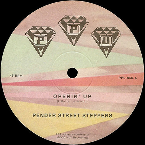 Pender Street Steppers - Openin' Up - 12" - Peoples Potential Unlimited - PPU-056