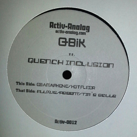 Q-Bik vs. Quench Inclusion - 12" - Activ-Analog - activ-0012