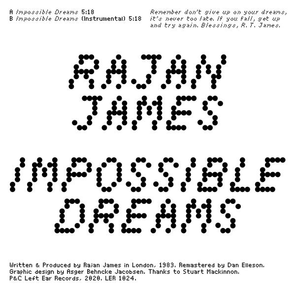 Rajan James - Impossible Dreams - 12" - Left Ear Records ‎- LER 1024