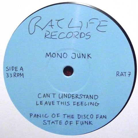 Mono Junk - State of Funk EP - 12" - Rat Life - RAT 7
