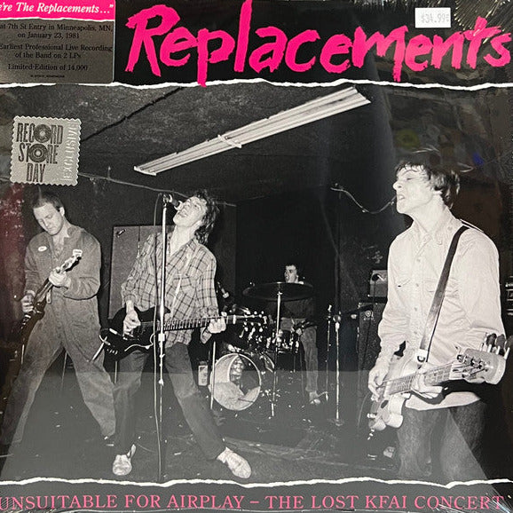 The Replacements ‎- Unsuitable For Airplay - The Lost KFAI Concert - 2xLP - Rhino Records - R1 670910