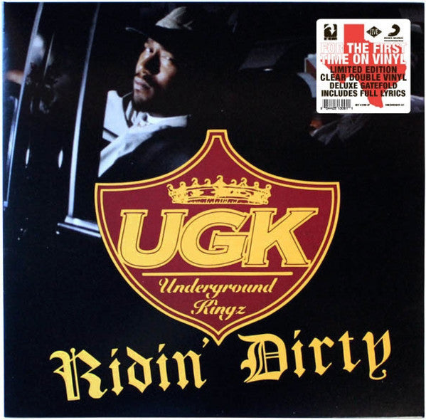 UGK - Ridin' Dirty - 2xLP - Get On Down - GET 51309 LP
