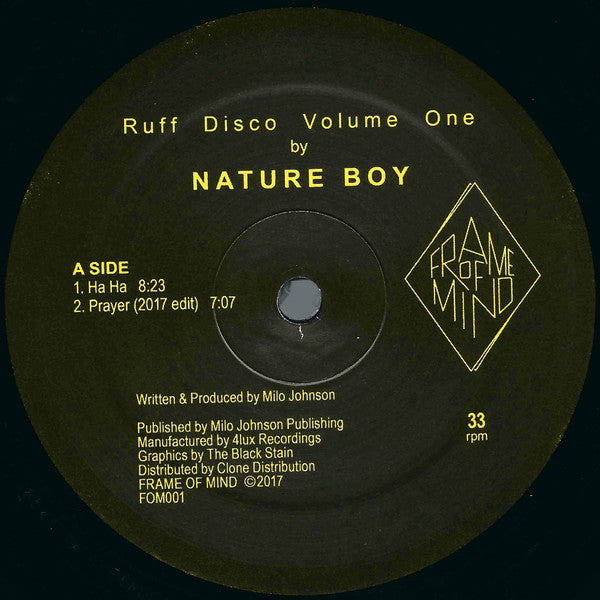 Nature Boy - Ruff Disco Vol One - 2xLP - Frame of Mind - FOM001