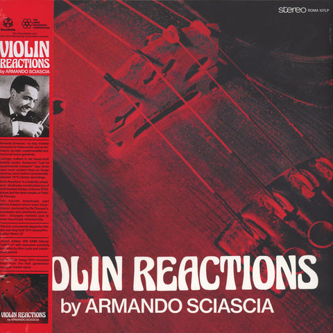 Armando Sciascia - Violin Reactions - LP - The Roundtable / The Omni Recording Corporation - ROMA 107 LP