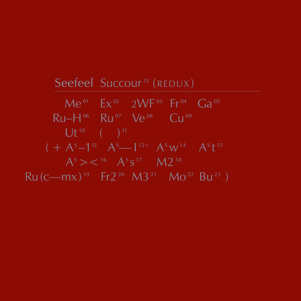 Seefeel - Succour (REDUX) - 3xLP - Warp Records - WARPLP28R