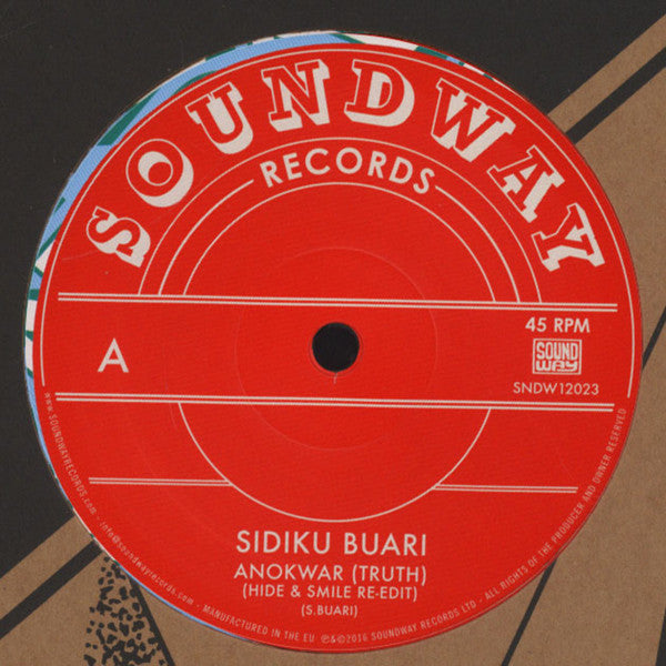 Sidiku Buari - Anokwar (Truth) - 12" - Soundway - SNDW12023