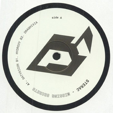 Sterac ‎- Missing Secrets - 12" - Delsin Records ‎- DSR/STC3